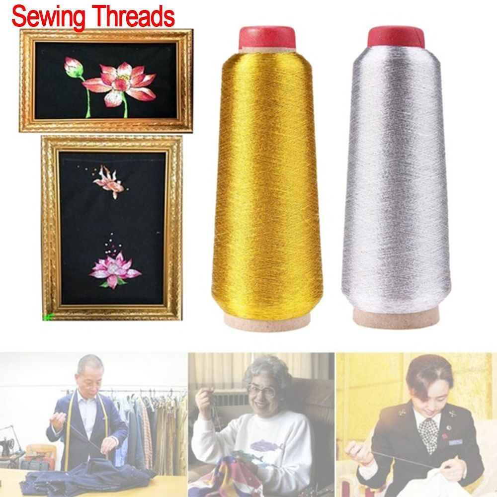 Cotton Embroidery Thread Skeins - 금/실버 자수 실, 컴퓨터 크로스 스티치