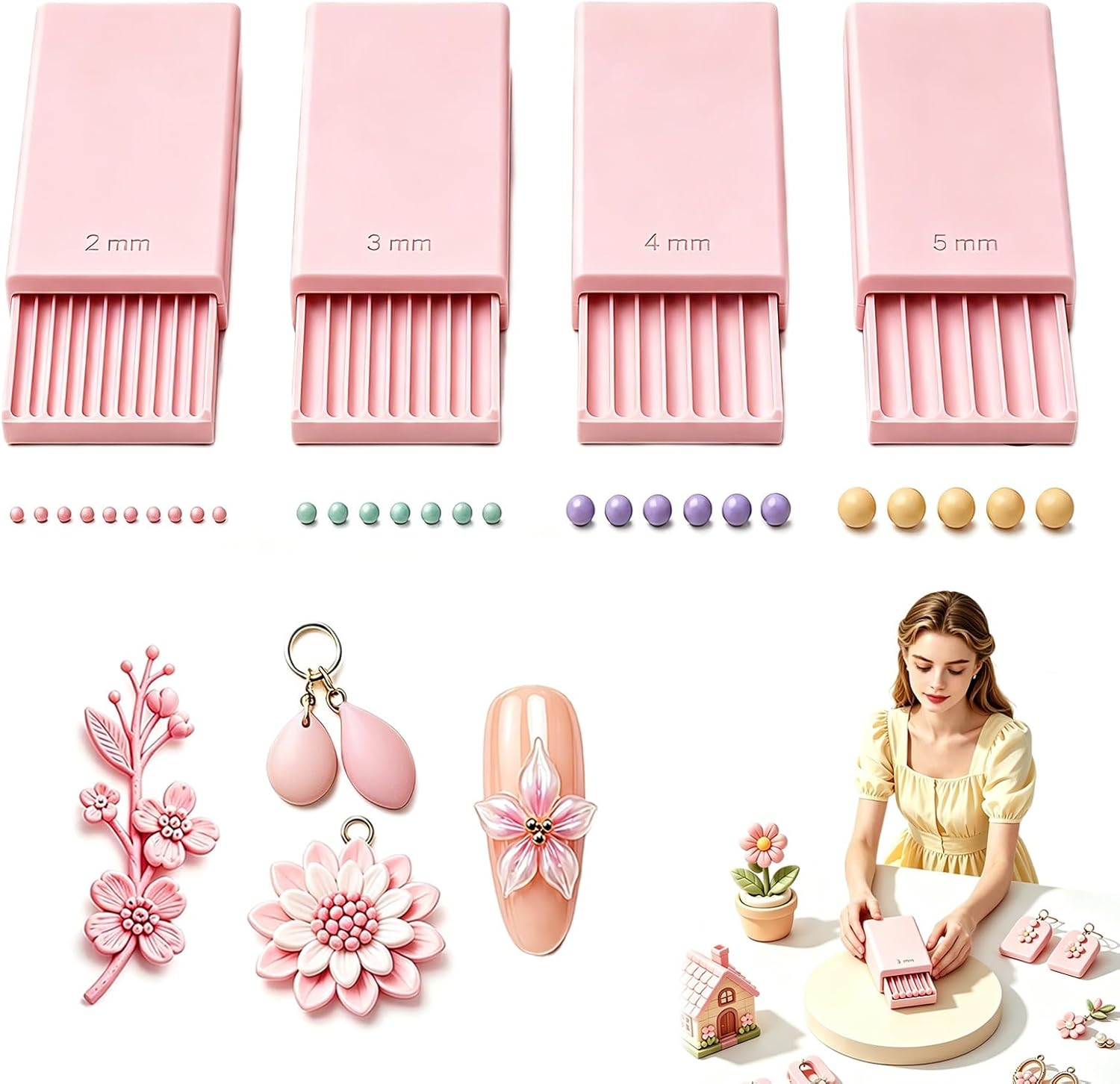 Beading - 3D 프린트 점토 젤 볼 제작