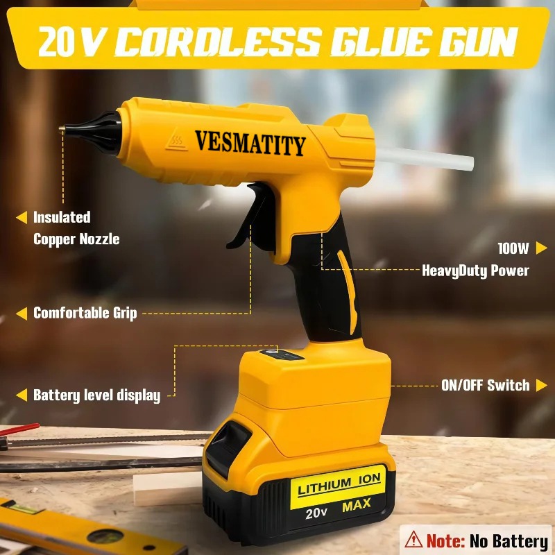 오리지널 무선 전기 핸드헬드 글루건 수리 DIY 도구  - Hot Melt Glue Gun Cordless 리뷰 및 가격