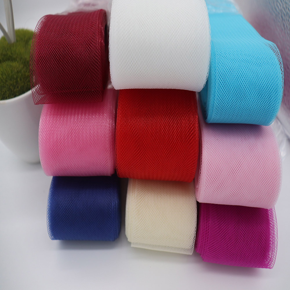 부드러운 폴리에스터 메쉬 리본 플랫 플레인 크리놀린 브 - Sewing 리뷰 및 가격