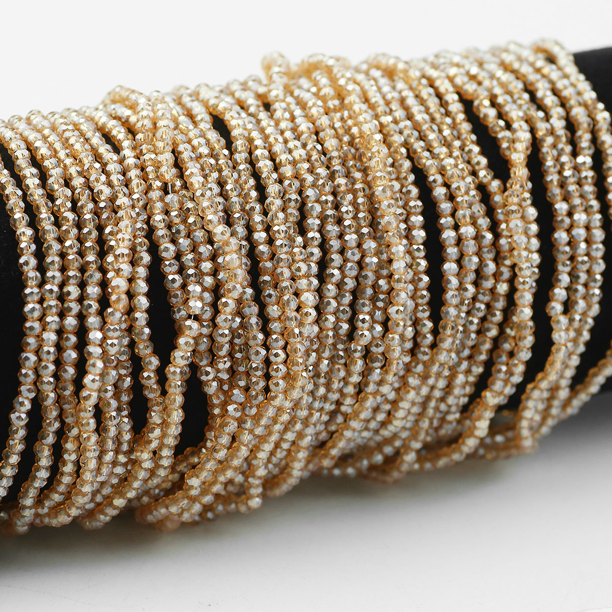 WLYeeS 플랫 라운드 골드 샴페인 비즈 2mm 10 - Glass Seed Beads 2Mm Jewelry Making 리뷰 및 가격