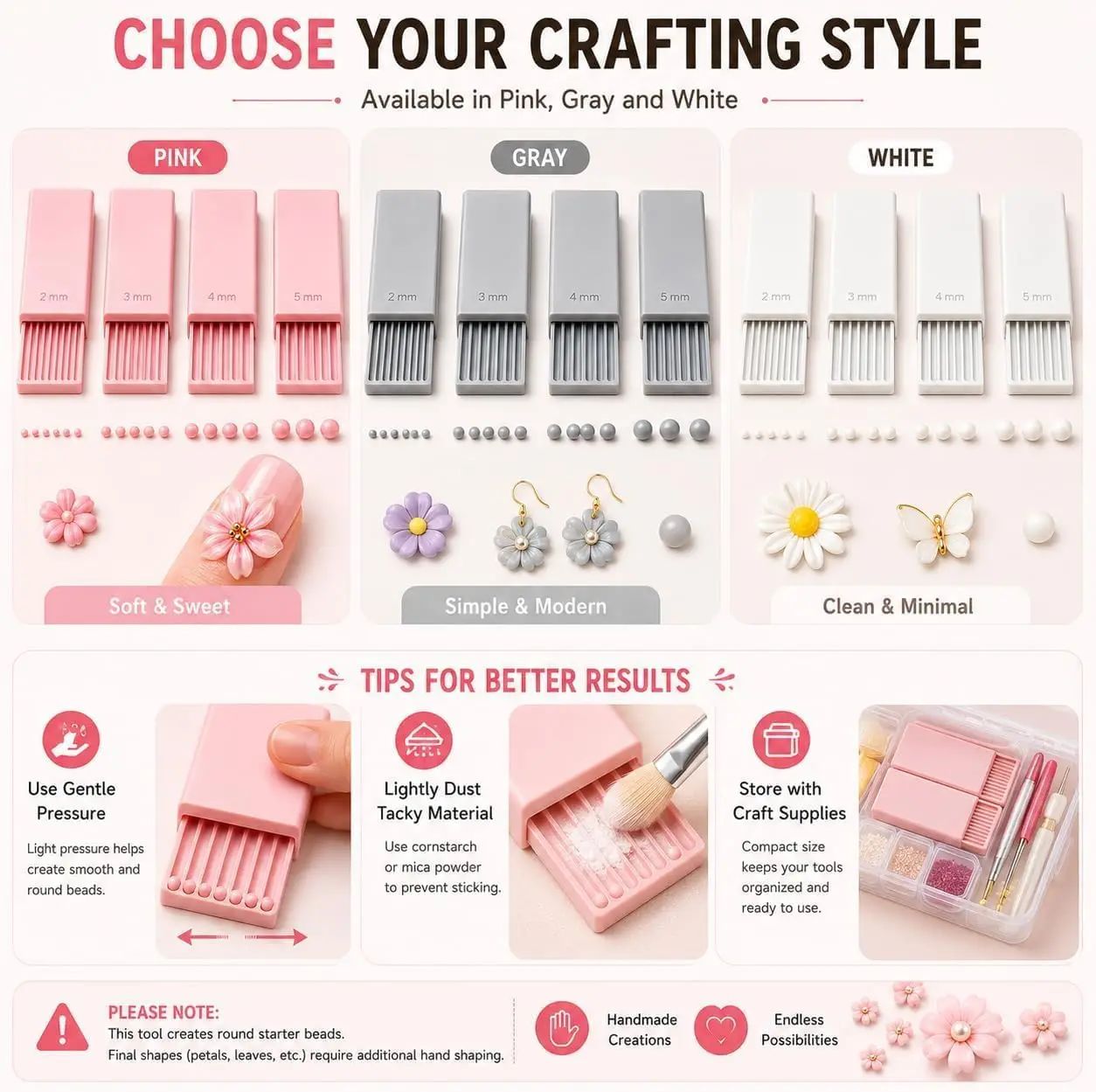 4개입 3D 프린트 클레이 젤 볼 메이커 도구, 3D  - Beading 리뷰 및 가격
