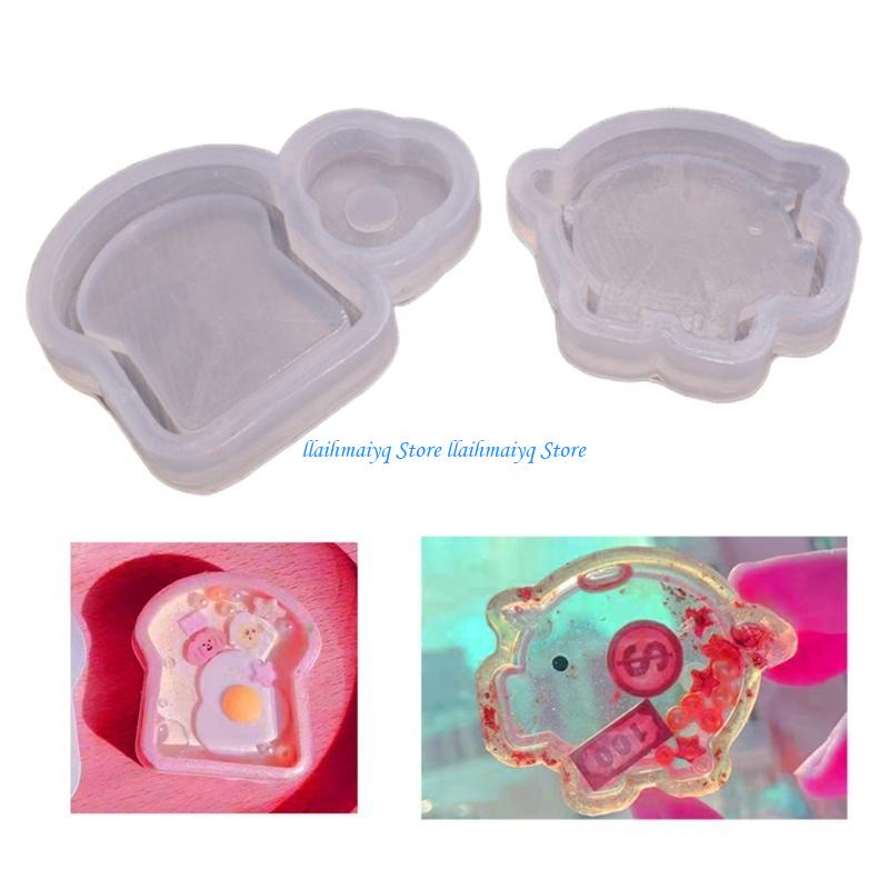 573B 수지 금형 귀여운 실리콘 금형 수지 아트 셰이 - Silicone Epoxy Resin Molds Set 리뷰 및 가격