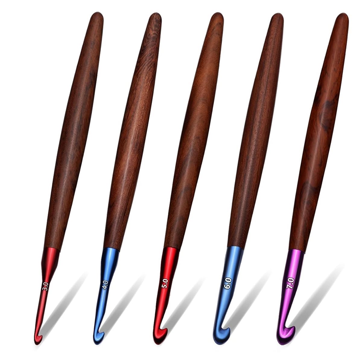 2026년형 새로운 코바늘 세트, 관절염이 있는 손을  - Wooden Crochet Hooks Ergonomic Handle 리뷰 및 가격