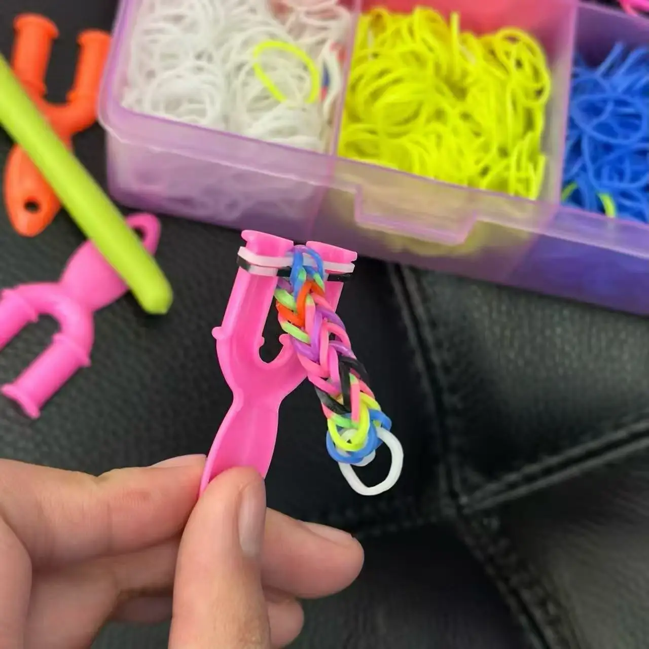 4800개 루프밴드 키트, 고무줄 팔찌 만들기 키트(보 - Beading 리뷰 및 가격