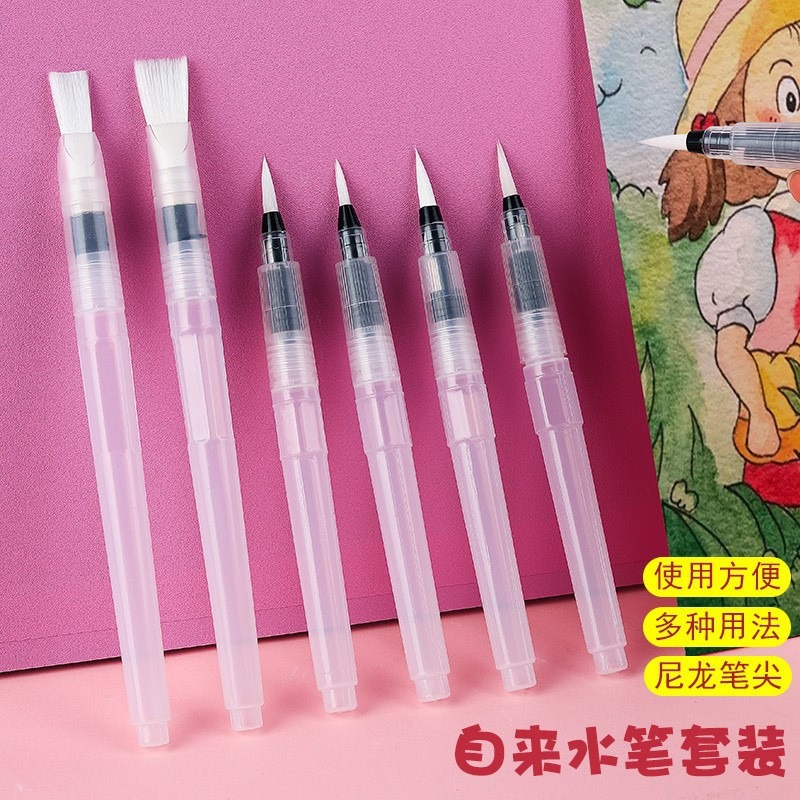 수돗물 펜 세트 단색 수채화 물감 펜 초보자 리필 가능 - Watercolor Paint Set Solid Pigment 리뷰 및 가격