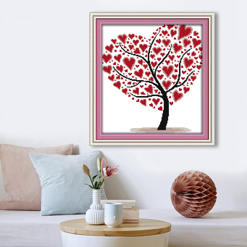 십자수 키트 스탬프된 11/16/14CT 프린트된 패턴 - Cross Stitch Stamped Kits Beginners 리뷰 및 가격