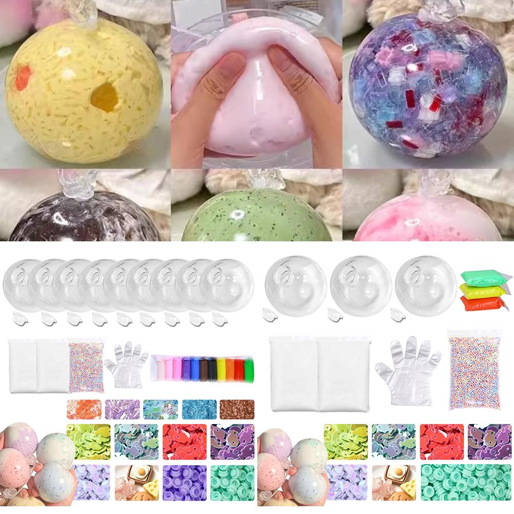 진공 스퀴즈 볼 스트레스 해소 DIY 키트, 뚜껑이 있 - Beading 리뷰 및 가격